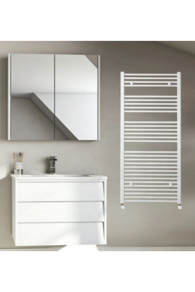 Maktek 400x1000 Yüksek Kaliteli BEYAZ Düz Havlupan Beyaz Boyalı Havlu Radyatö...