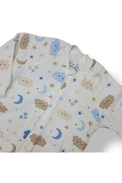 Biberon Çocuk Giyim Sleepy cloud muslin sleeping bag 2/8