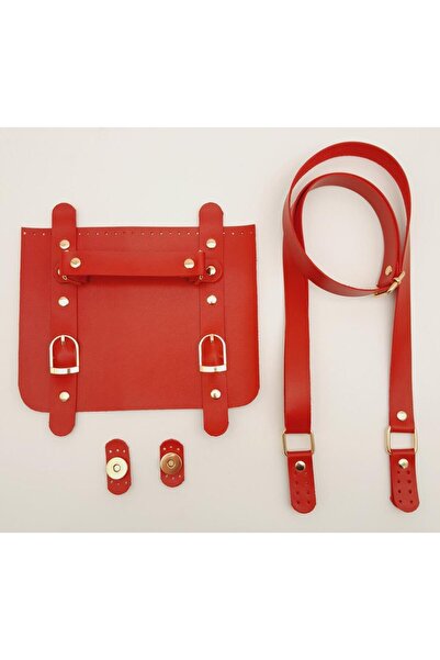 angel çanta aksesuar Штучна шкіра з двома пряжками, регульована ручка, червон...