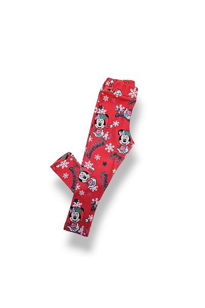 Biberon Çocuk Giyim New Year's leggins with Minie twill 3/8
