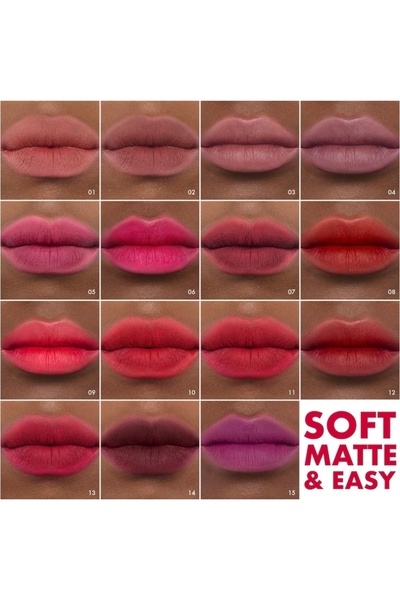 SEPHORA Mat Likit Ruj Soft Matte & Easy - Matte Rouge 4,5 ml