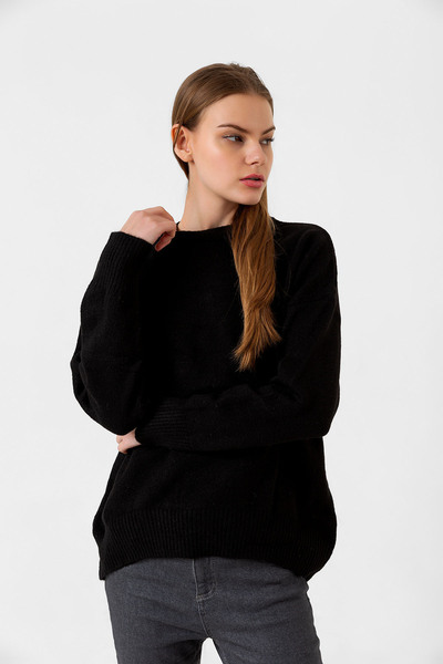 Benedetto Γυναικείο πλεκτό πουλόβερ σε κανονικό μεγάλο μέγεθος