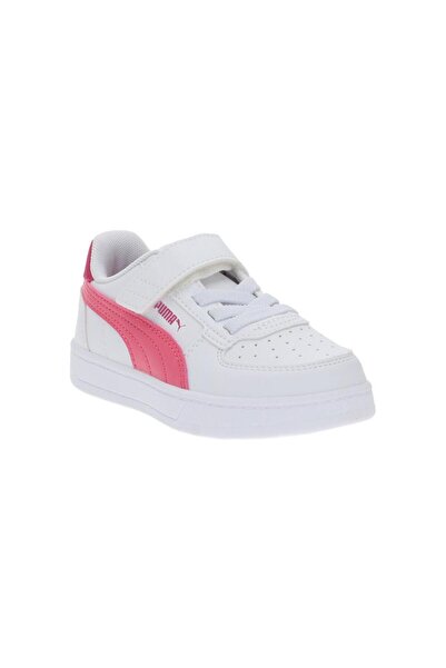 Puma 393839   Caven 2.0 Ac+Ps - White and Pink Sneakers
