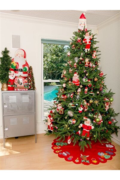 SÜS EVİ Yılbaşı Çam Ağacı 240 Cm 950 Dal 1.kalite Çam Kozalaklı Ağacı Yılbaşı Ağaç