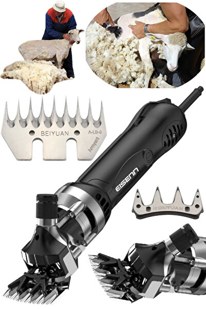 Eisenn Alman Super Motor 9800 W Çelik Şanzuman Çift Soğutma Devir Ayarlı Koyu...