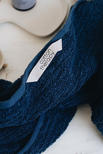 CottonTherapy Rib 100x170 cm Banyo Havlusu Plaj Havuz Havlusu Premium %100 Pamuklu