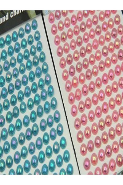 Kazanabil ADHESIVE PEARL APPEARANCE DECORATION STONE PINK