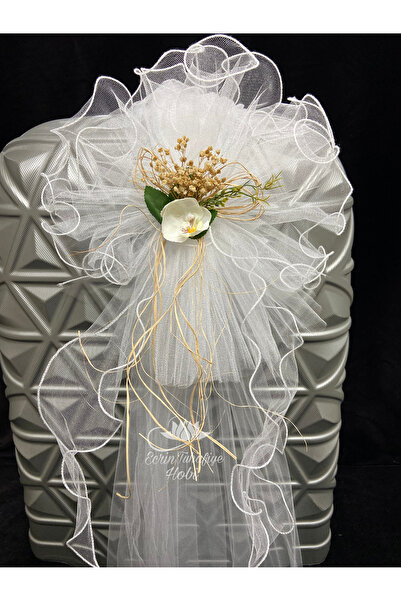 ecrin tuhafiye hobi 10 Adet Nişan Bavulu Süsleme Çiçeği Valiz Süsü Bohça Süsü...