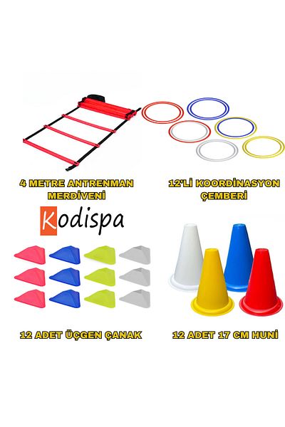 Kodispa 17'cm Full Training Set with Triangle Bowl and Funnel