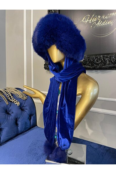 Hürrem Aldinç Kürk Bone Kar Şapkası Kayak Şapkaı