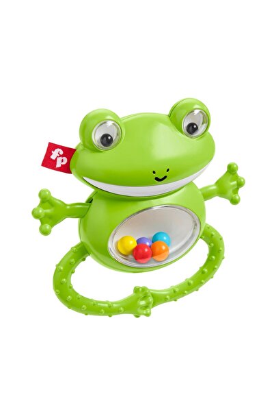 FISHER PRICE Sevimli Dostlar Dişlik Ve Çıngıraklar Kurbağa Ggf02-ggf03