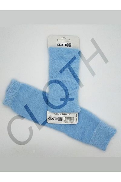 CLQTH Șosete de cizme din lână cu efect termic, cu blană moale