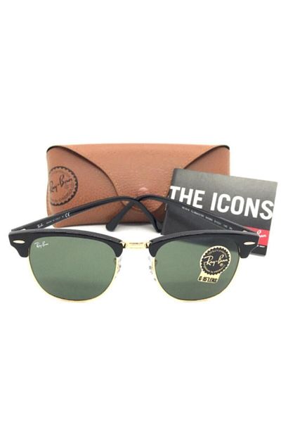 Ray-Ban Rb3016 W0365 51 Clubmaster Unisex Sunglasses