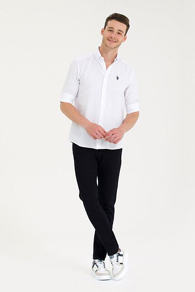 U.S. Polo Assn. G081sz0801602137 Cetta23y Us Polo Assn Pantaloni de blugi pentru bărbați
