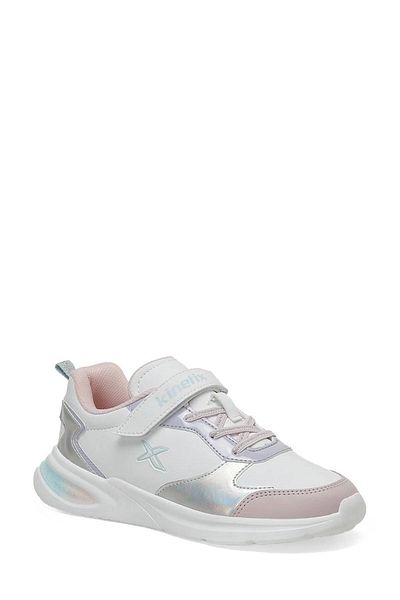 Kinetix A10138781612010101387816 Palermo Pu 3pr Girl's Casual Shoes White/a Pink/lilac