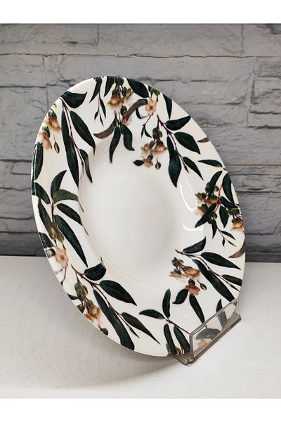ALANYA HOME DECOR Large Size 27 cm Pasta Plate / Pit Serving Plate