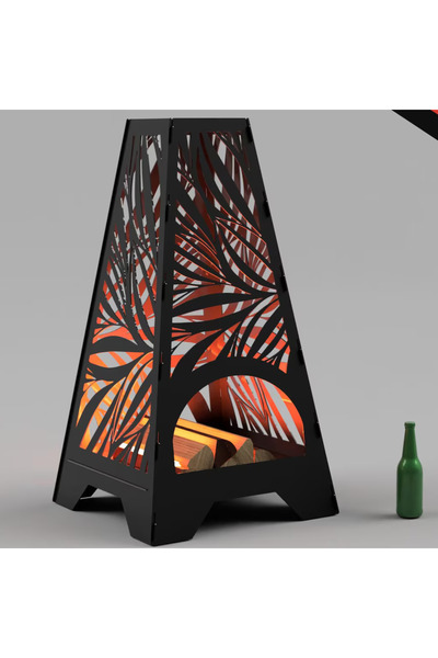 ARVALLI Modern Teras Ateş Çukuru/Sobası Portatif