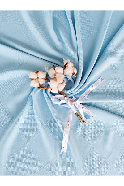 sarra 110X115 cm HEREKE BEBEK BATTANİYE - BEBE MAVİ