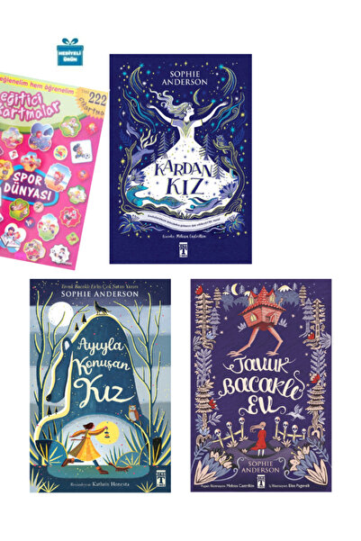 Genç Timaş Stickrhediyeli Kardan Kız - Ayıyla Konuşan Kız - Tavuk Bacaklı Ev ...