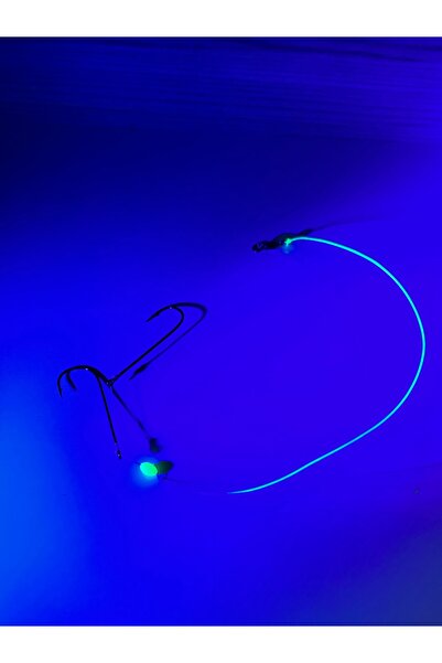 Fudo Çift İğneli Kıyı,Tekne Hazır İğne Takımı Glow Özellikli. (Granyöz,Levrek,Çipura,Lüfer,Sazan)