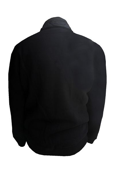 Wooppo - Quilted Zippered Coat/Jacket Black