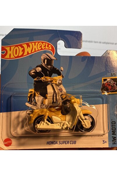 HOT WHEELS HONDA SUPER CUB HW MOTO 3/5 TEKLİ MODEL