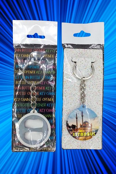 Dünyadan Hediyeler Istanbul Themed Keychain Cover Opener