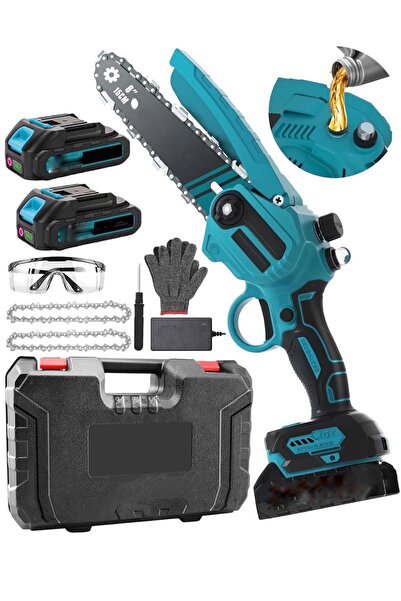 DYNAMİC MAX 598VF Otomatik Yağlamalı Şarjlı Akülü Budama Testeresi Zinçirli O...