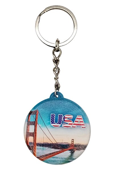 Dünyadan Hediyeler United States Themed Keychain Lid Opener