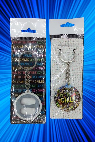 Dünyadan Hediyeler Chile Themed Keychain Cover Opener