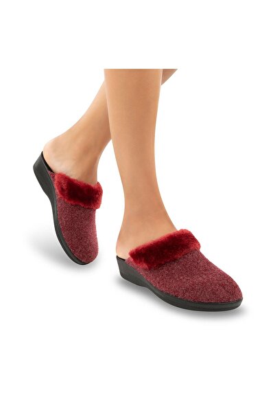 Muya Γυναικείες παντόφλες σπιτιών Orthopedix Coco Fur 32923