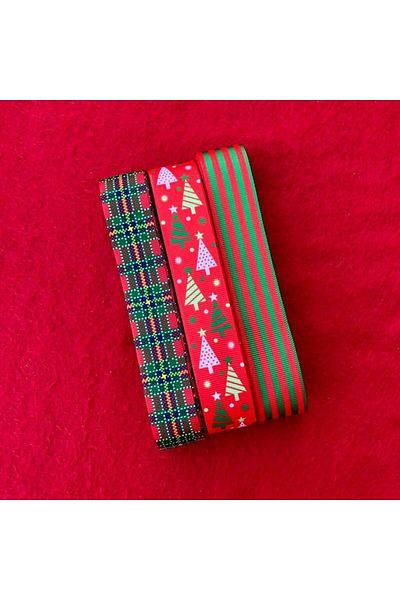 BabyMeva New Year Ribbon Set (1m from 3 different models)