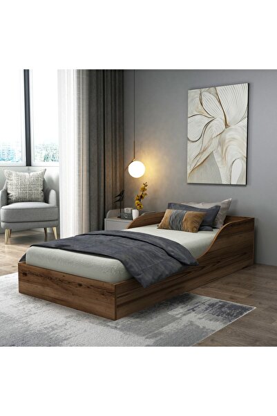 ARNETTİ Karyola Tek Kişilik 90x190 Yatak Lidya Renk - Oya