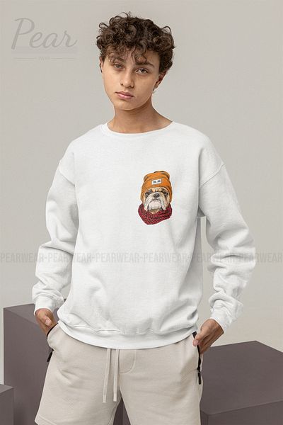 Pear Wear Ανδρικό φούτερ με στάμπα Cooldog