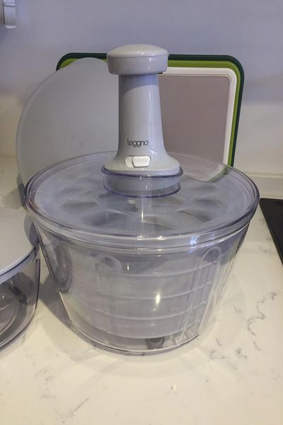 Leggno Pratico Salad Drying Hand Grater Set Gray PTC20SPCPGR