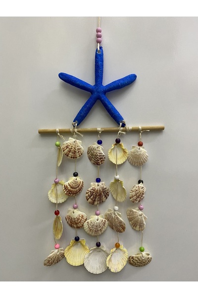 Sea Star Shell Topper Wind Bell Wall Garden Decoration Ornament