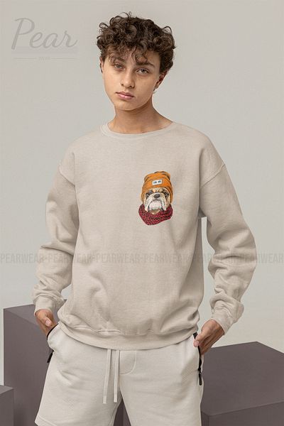 Pear Wear Ανδρικό φούτερ με στάμπα Cooldog