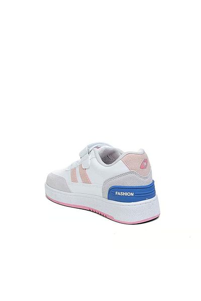 KunduraHane Pantofi sport pentru copii, cu închidere cu velcro, cu talpă plată