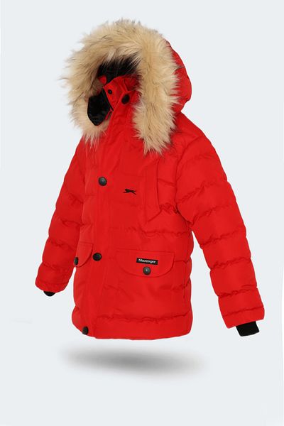 Slazenger NAPOLI I Red Unisex Kids Coat & Coat
