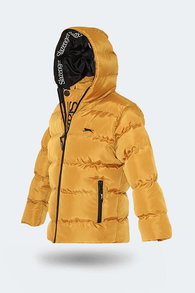 Slazenger Yellow Unisex Kids Coat & Coat - NEONS IN