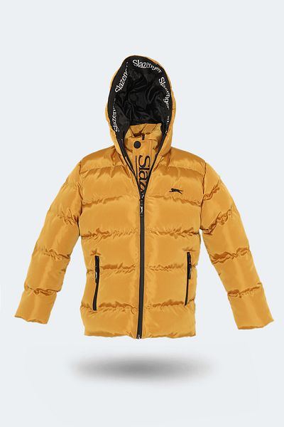 Slazenger Yellow Unisex Kids Coat & Coat - NEONS IN