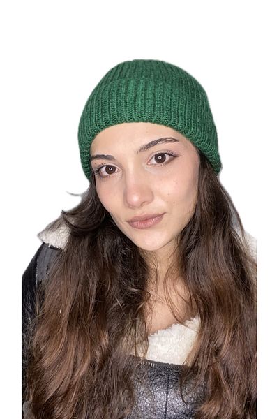 laviyonsa Women's-Men's Corded Winter Plain Wool Beret