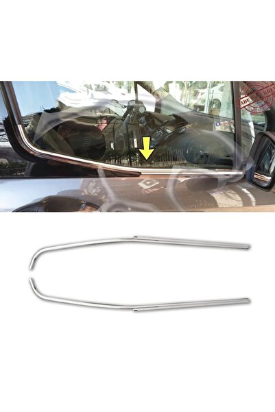 ZNZ OTO AKSESUAR Ford Courier Krom Cam Çıtası 2 Prç. 2014 Ve Üzeri Paslanmaz ...