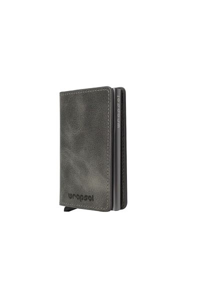 Wrapsol Mechanism Wallet Smart Card Holder Book Leather