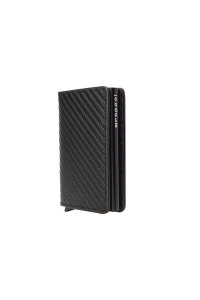 Wrapsol Mechanical Wallet Smart Card Holder Book Karbon