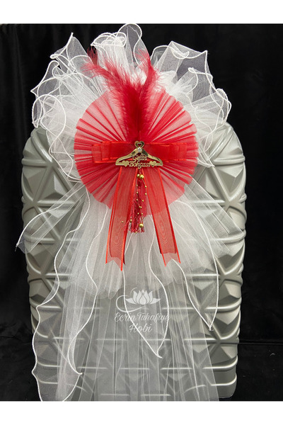 ecrin tuhafiye hobi 1 Adet Gelin Nişan Bavulu Süsleme Çiçeği Valiz Süsü & Bohça Süsü