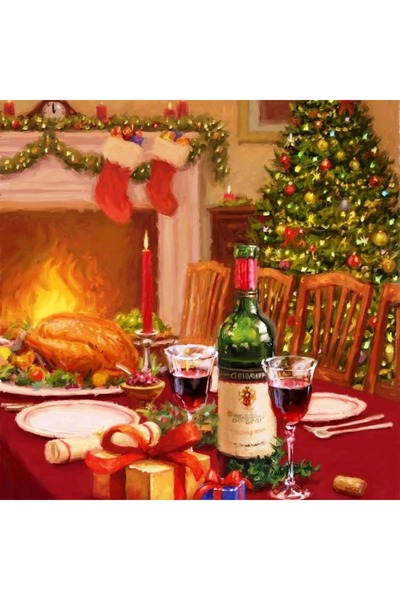 pixartsanat Yeni Yıl Sofrası PixArt Sanat Elmas Mozaik Tablo Diamond Türkiye ...