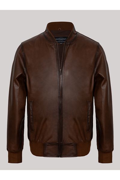 Derimont's Men's Leather Coat-EM02032