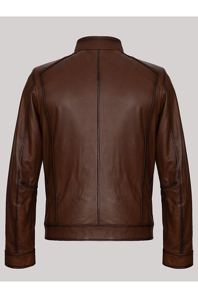 Derimont's Men's Leather Coat-EM02035