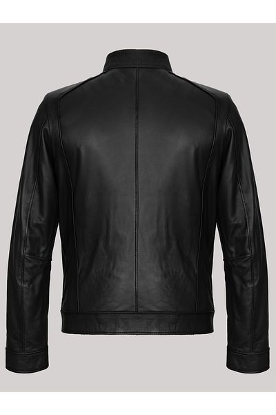 Derimont's Men's Leather Coat-EM02041
